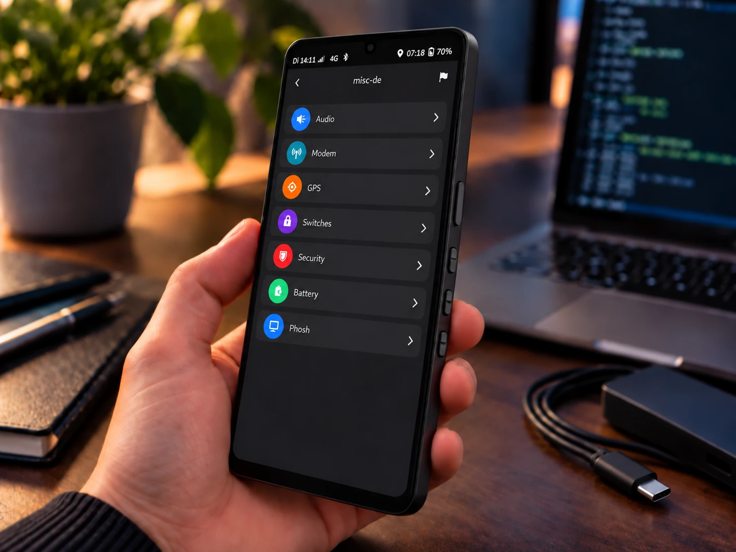 misc-de App für das FLX1